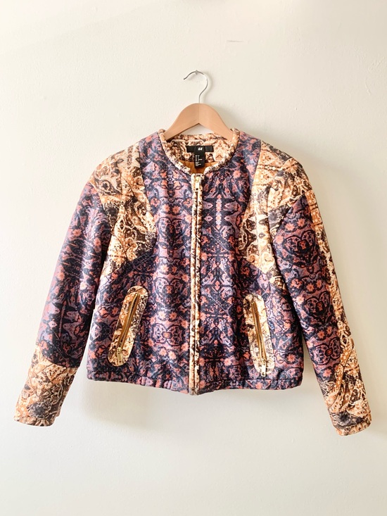 H&M Jackets & Blazers - NEW H&M Quilted Print Bomber Jacket